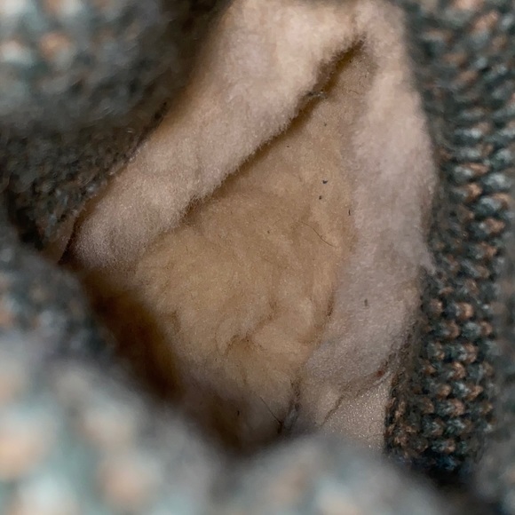 UGG tan and green plaid sweater tall boots - Picture 12 of 16